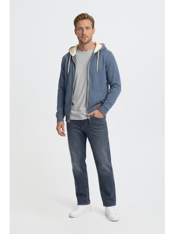 BLEND Kapuzensweatjacke BHHulker in Blau