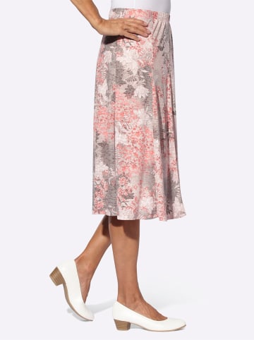 WITT WEIDEN Jersey-Rock in flamingo-grau-bedruckt