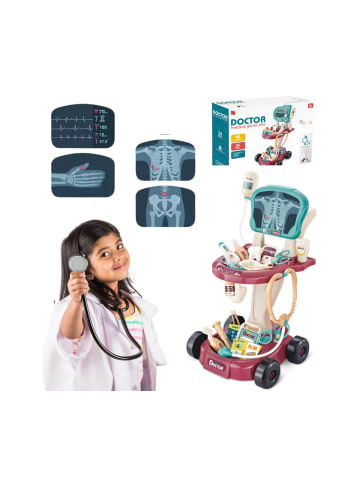 Wisam® Medizinisches Set auf einem Wagen, kleiner Arzttisch