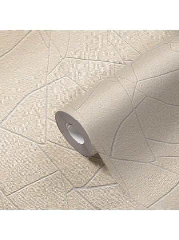 A.S. Création Tapete Fracture Lines in Cremebeige
