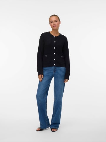 Vero Moda Strickjacke in Black