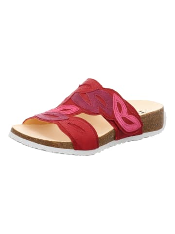 Think! Tieffußbett Pantolette MIZZI DAMEN in Fragola/Kombi