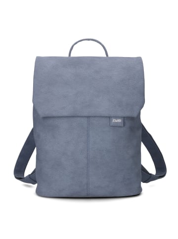 Zwei Mademoiselle.M Daypack 35 cm Laptopfach in nubuk sky