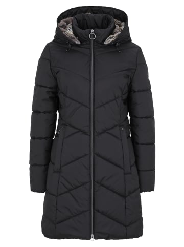 Betty Barclay Outdoorjacke mit abnehmbarer Kapuze in Schwarz