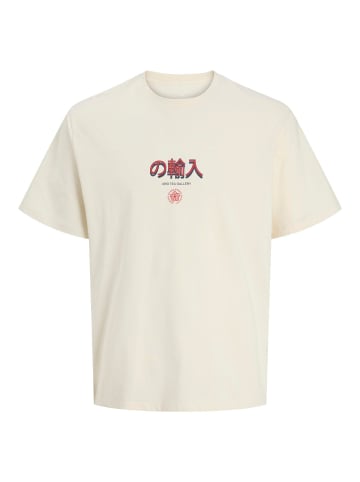 Jack & Jones T-shirt in Antique White
