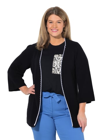 Ulla Popken Strickjacke in schwarz