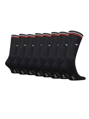 Tommy Hilfiger Socken TH UNI TJ SOCK 8P ICONIC in Schwarz