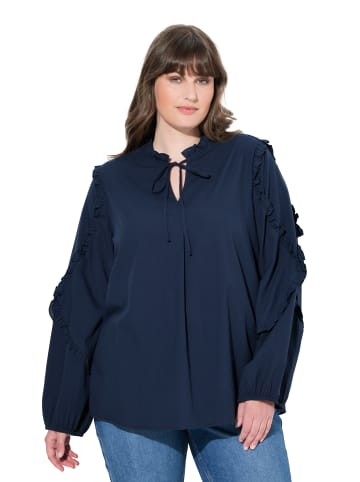 Ulla Popken Tunika in navy blau