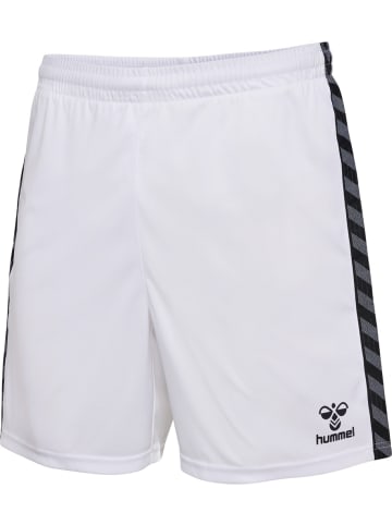 Hummel Short "Hmlauthentic Pl Shorts" in Weiß