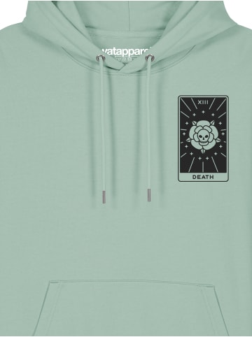 wat? Apparel Sweatshirt Tarot Death in Aloe