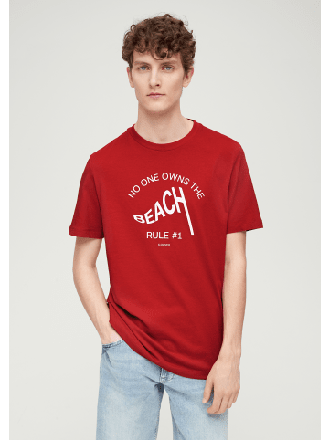 s.Oliver T-Shirt kurzarm in Rot