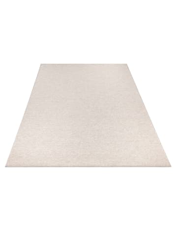 KADIMA DESIGN Waschbarer Teppich waschmaschinenwaschbar Unifarben Küche, Flur in Creme
