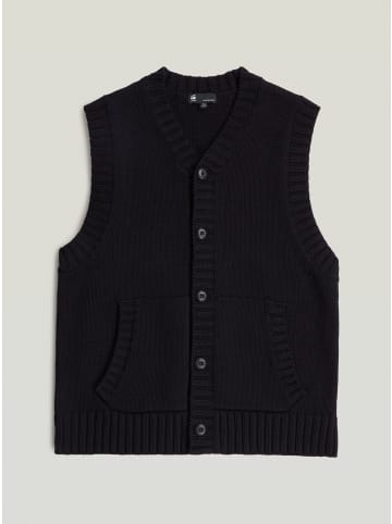 G-Star Raw Heavy Vest Knit dk black