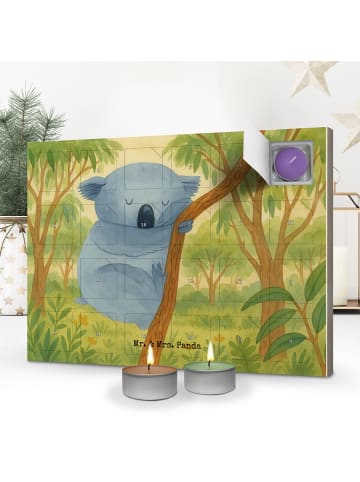 Mr. & Mrs. Panda Duftkerzen Adventskalender Koalabär Design ohne... in Weiß