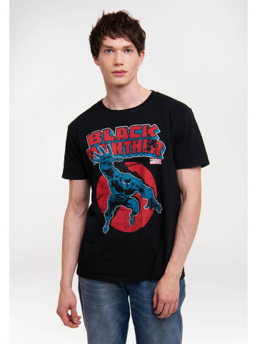 Logoshirt T-Shirt Marvel - Black Panther in schwarz