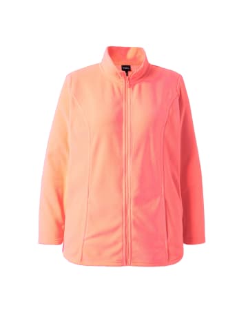 Ulla Popken Sweatjacke in neonpink