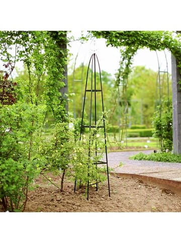 relaxdays 2 x Rankturm in Grün - (B)35 x (H)192 x (T)35 cm