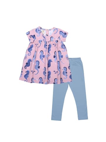 Walkiddy Kleid Kurzarm Kleid aus Baumwolle (Bio)