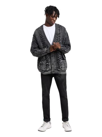 Carlo Colucci Strickpullover Fant in Schwarz