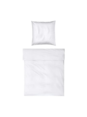 Möve Bettwäsche Noblesse in white/moonlight