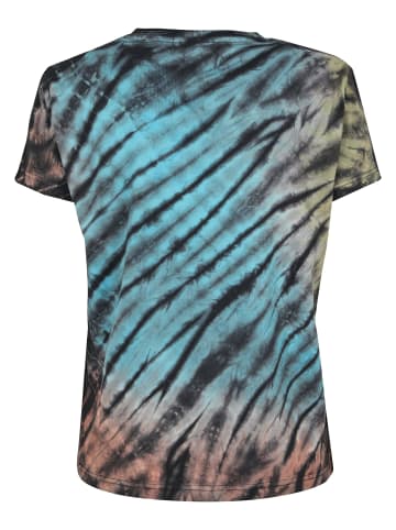 Urban Classics Urban Classics Damen Ladies Tie Dye Boyfriend Tee in black