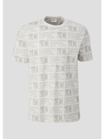 s.Oliver T-Shirt in 01A4_weiß