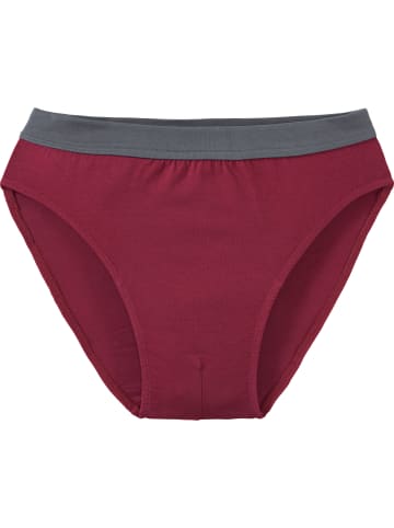 Erwin Müller Baumwolle, Single-Jersey Slip 4er-Pack in anthrazit