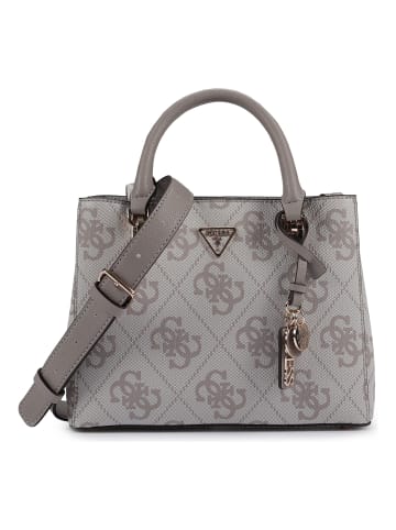 Guess Noelle Shopper Tasche 25 cm in dark taupe logo
