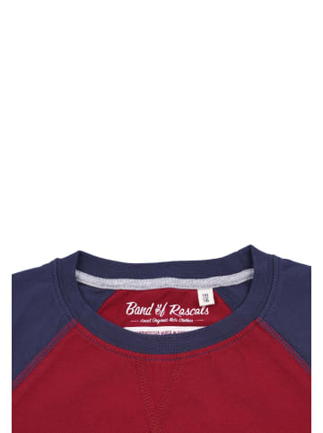 Band of Rascals Longsleeve " Raglan " in rot