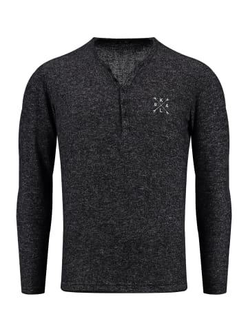 KEY LARGO Longsleeve 'Target' in schwarz