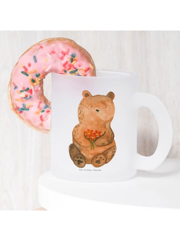 Mr. & Mrs. Panda Teetasse Bär Dankbar ohne Spruch in Transparent