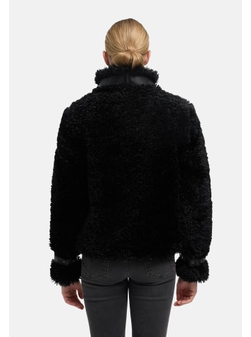 Navahoo Plüschjacke Wuschelwonne 14 in Black