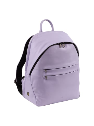 DuDu New York Daypack Leder 41 cm Laptopfach in provence lilac