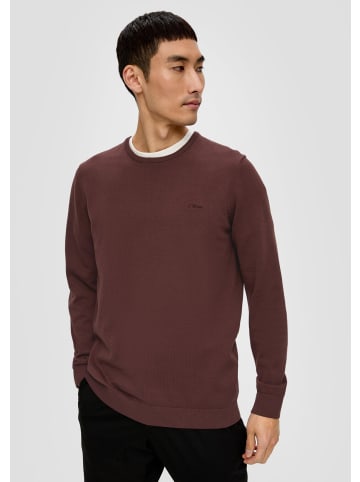 s.Oliver Strickpullover in 4960_bordeaux