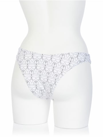 Lagerfeld Bikini Hose für Damen in weiß