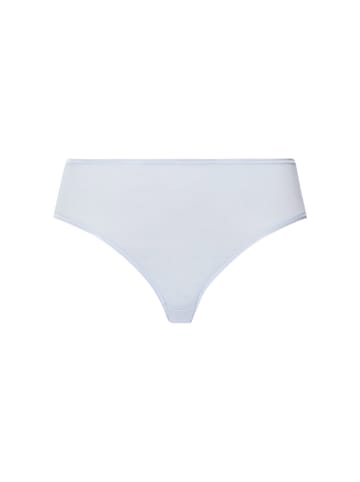 Hanro Midislip Cotton Seamless in blue dove