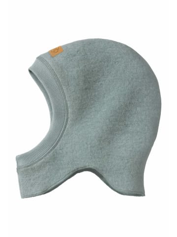 Hessnatur Softfleece-Mütze in mattgrün