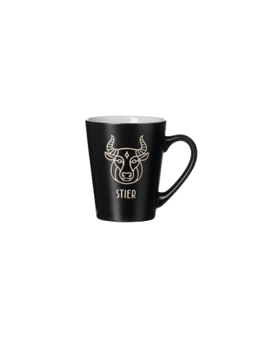 Ritzenhoff & Breker Henkelbecher Stier Cosmic in 350 ml in schwarz