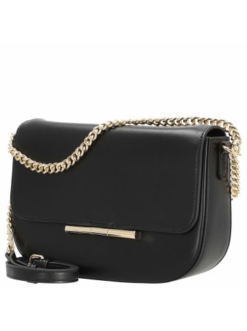 Seidenfelt Lesja Saddle - Umhängetasche S 24 cm (black/gold) in schwarz gold