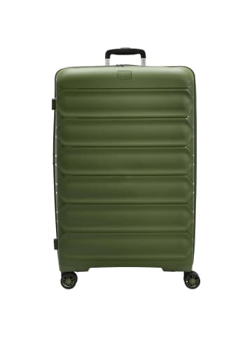 D&N Travel Line 4700+ - 4-Rollen-Trolley L 78 cm erw. (schwarz) in olive green
