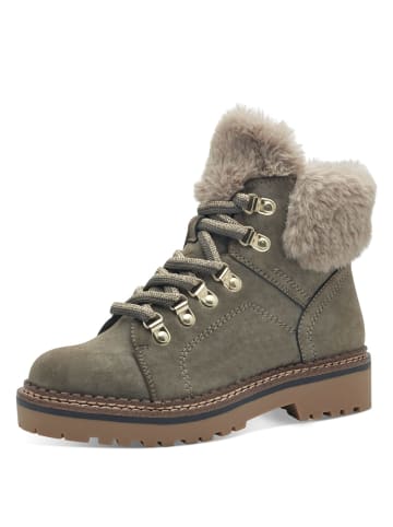 Tamaris Schnürboots in Grün