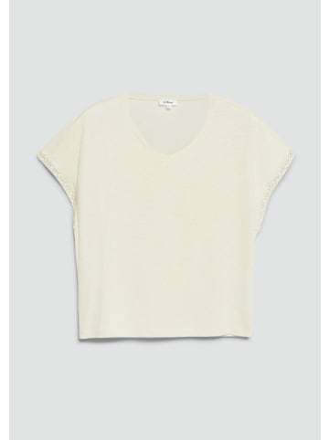 s.Oliver T-Shirt in 8000_helles beige