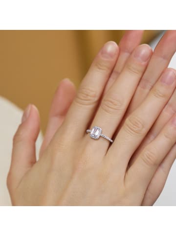 Amor Ring Silber 925, rhodiniert in Silber