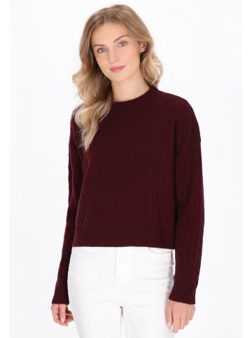 DreiMaster Maritim Women Sweater in burgundy