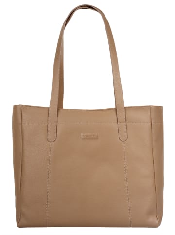 Bugatti Reisetasche ELSA echt Leder in sand