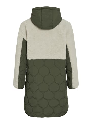 Vila Steppjacke VITone in oliv ecru - 0002
