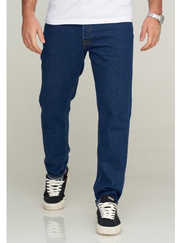 Jack & Jones Jeans Straight Leg - JJIMIKE JJARIS in Dark Blue Denim