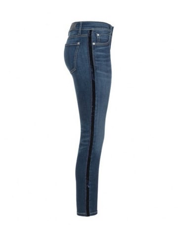 CAMBIO  Slim Fit Jeans für Damen in blau