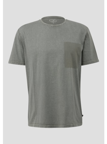 QS T-Shirt in 7981_olivgrün