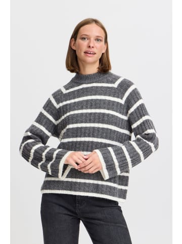 b.young Strickpullover BYMARIANNE JUMPER - 20815643 modischer Strickpullover in Grau
